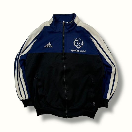 Vintage 90s Adidas football track jacket (L)