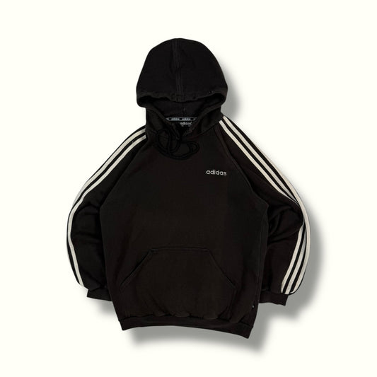 Vintage 90s Adidas small logo hoodie (M)