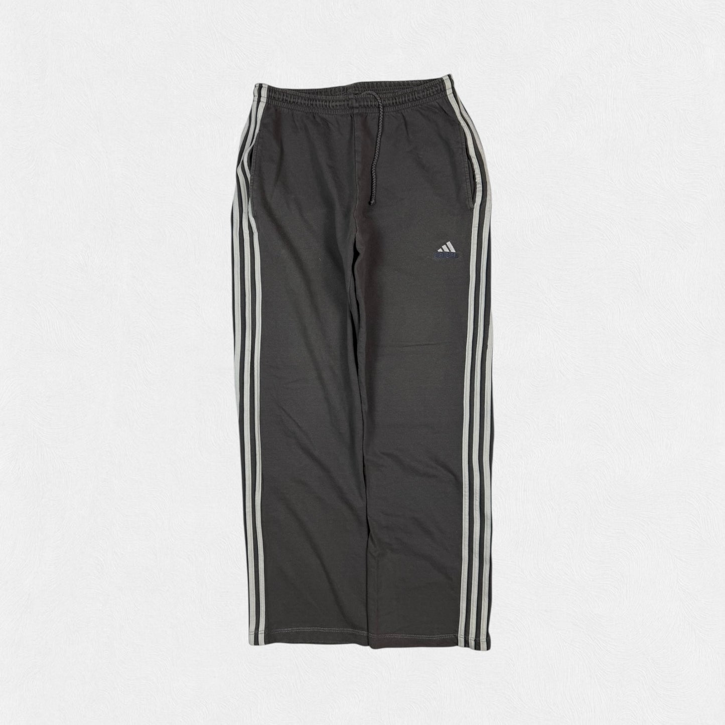 Vintage 90s Adidas side stripe baggy joggers (M)