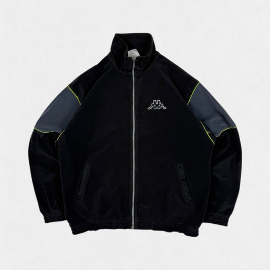Vintage 90s Kappa velour track top (L)