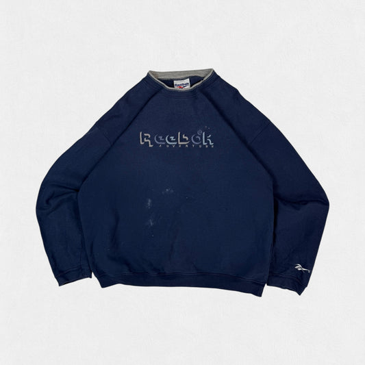 Vintage 90s Reebok adventure spell out sweatshirt (XL)