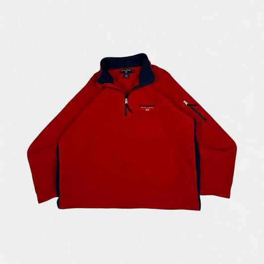 Vintage 90s Polo sport quarter zip polartec fleece (XXL)