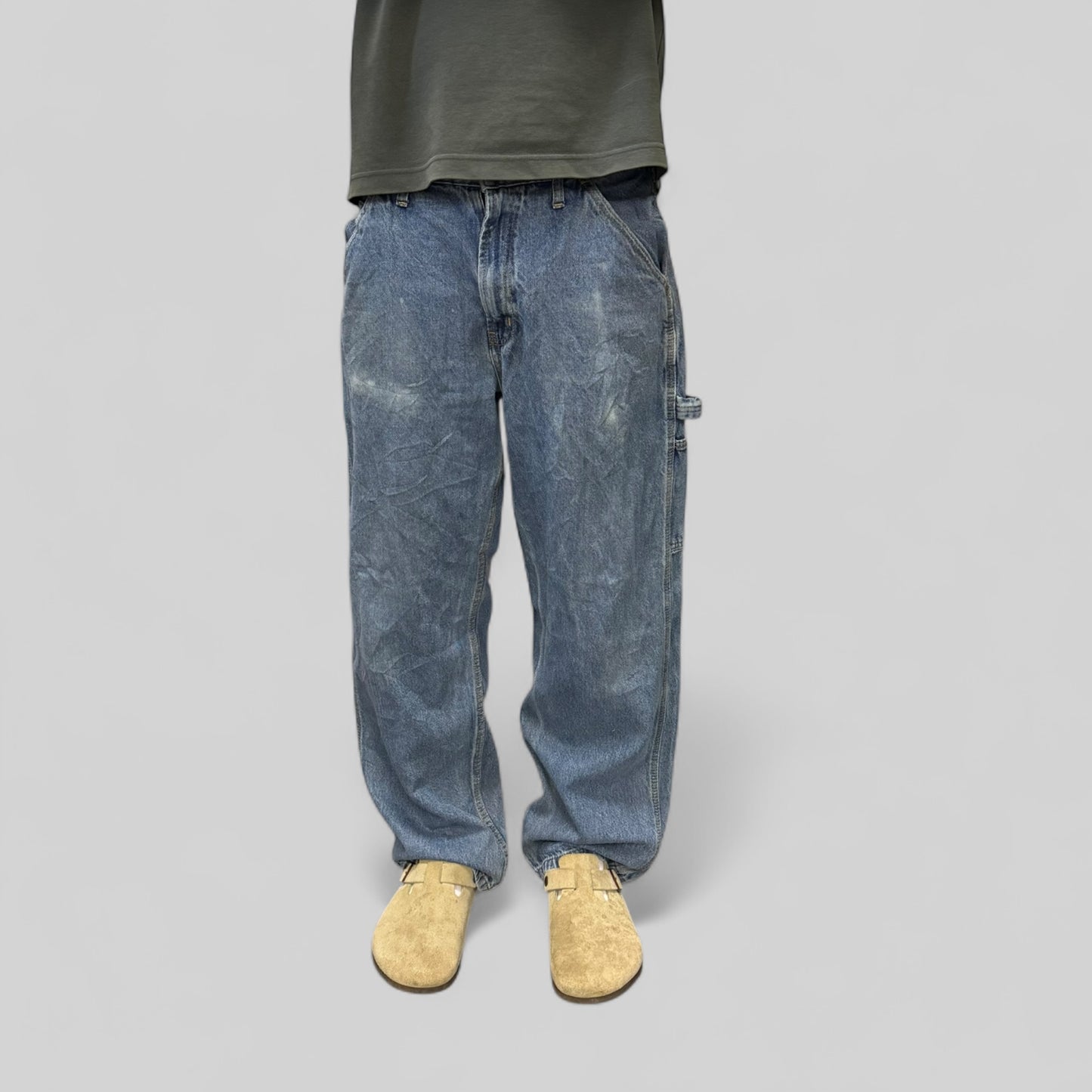 Vintage baggy carpenter jeans (W34)