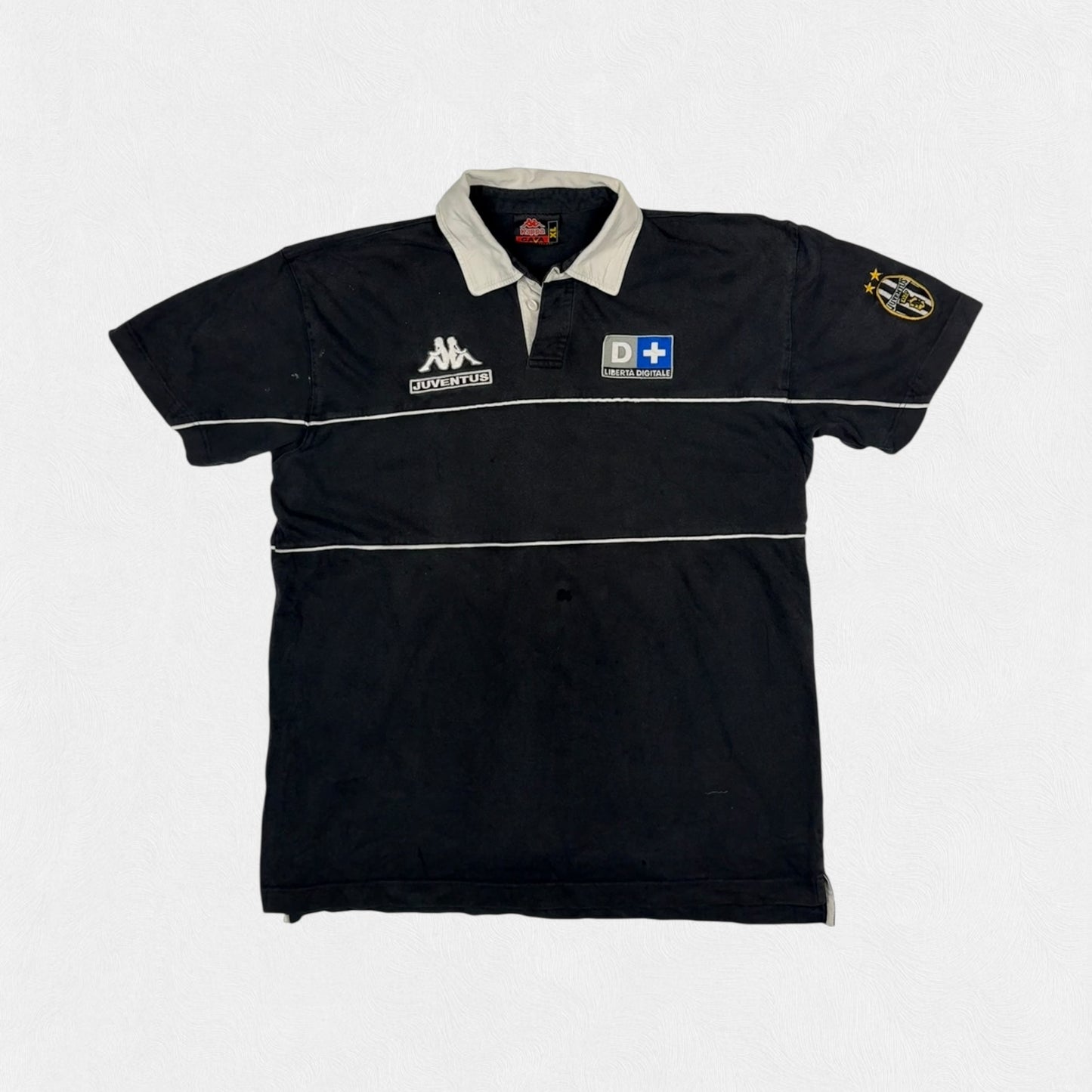 Vintage Juventus 1998/99 Kappa training polo shirt (XL)