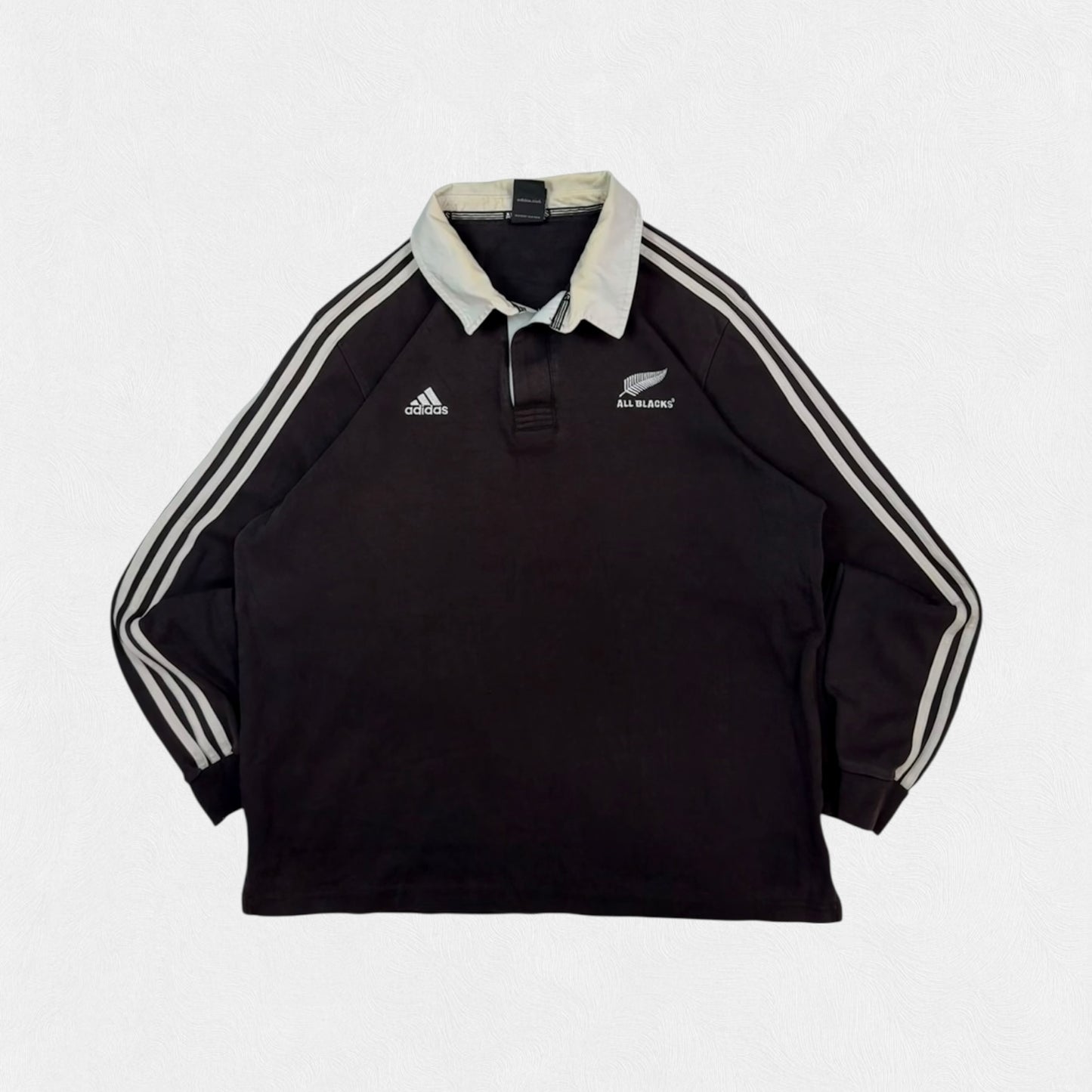 Vintage New Zealand 2008 Adidas rugby union shirt (L)