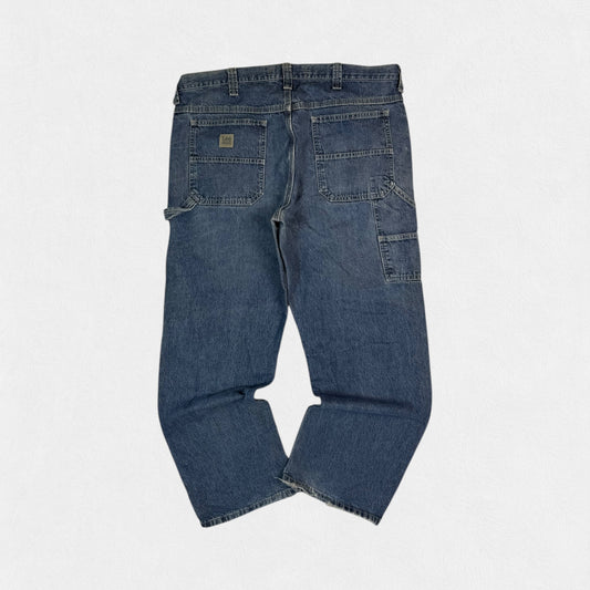 Vintage Lee dungarees baggy carpenter jeans (W38)