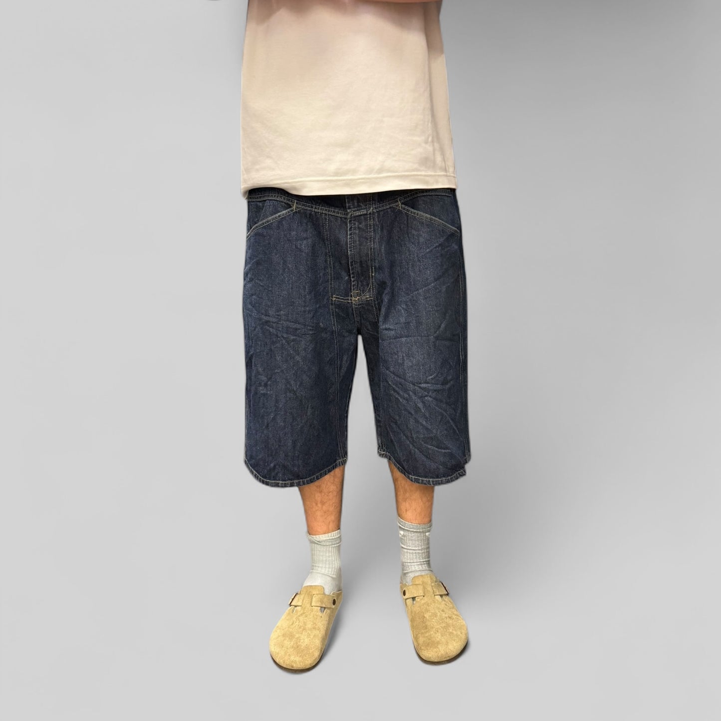 Vintage Marithe + Francois Girbaud baggy jorts (W38)