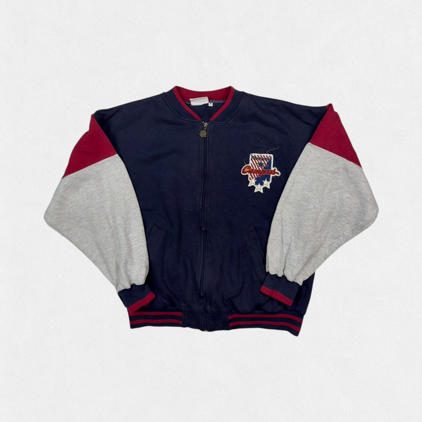 Vintage 90s Reebok campus bomber track top (M)