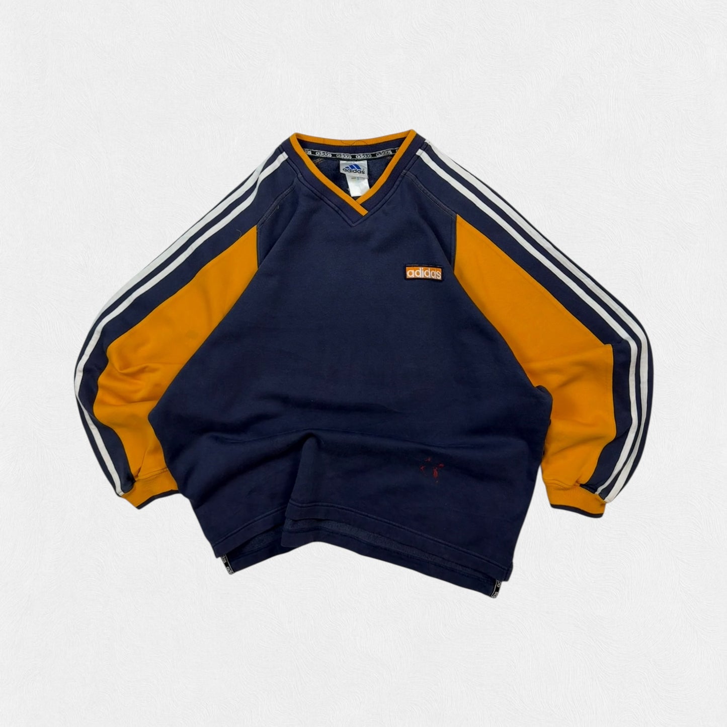 Vintage 90s Adidas colour block sweatshirt (M)