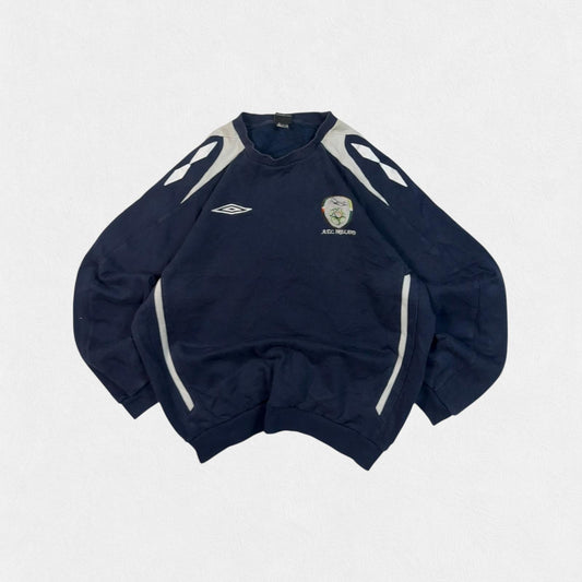 Vintage Ireland 2005/06 Umbro football sweatshirt (L)