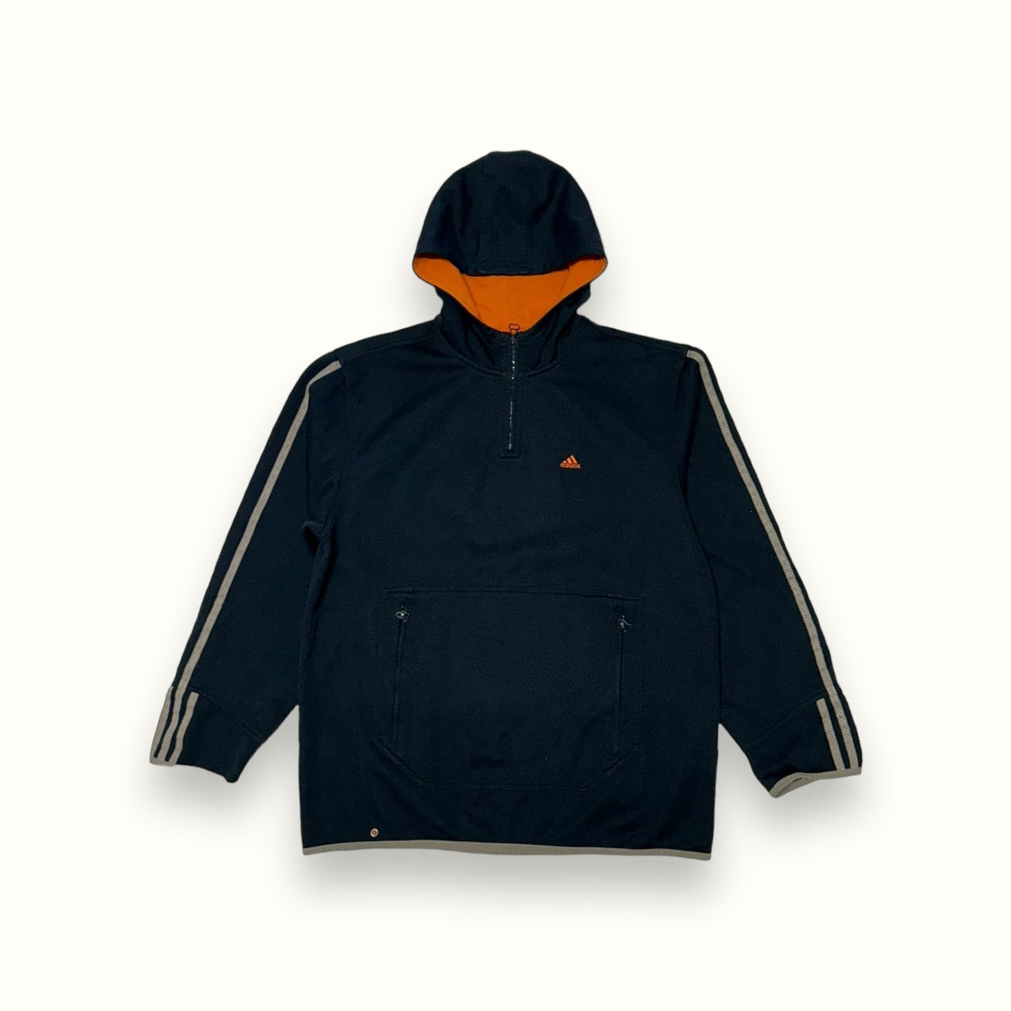 Vintage Adidas small logo hoodie (S)