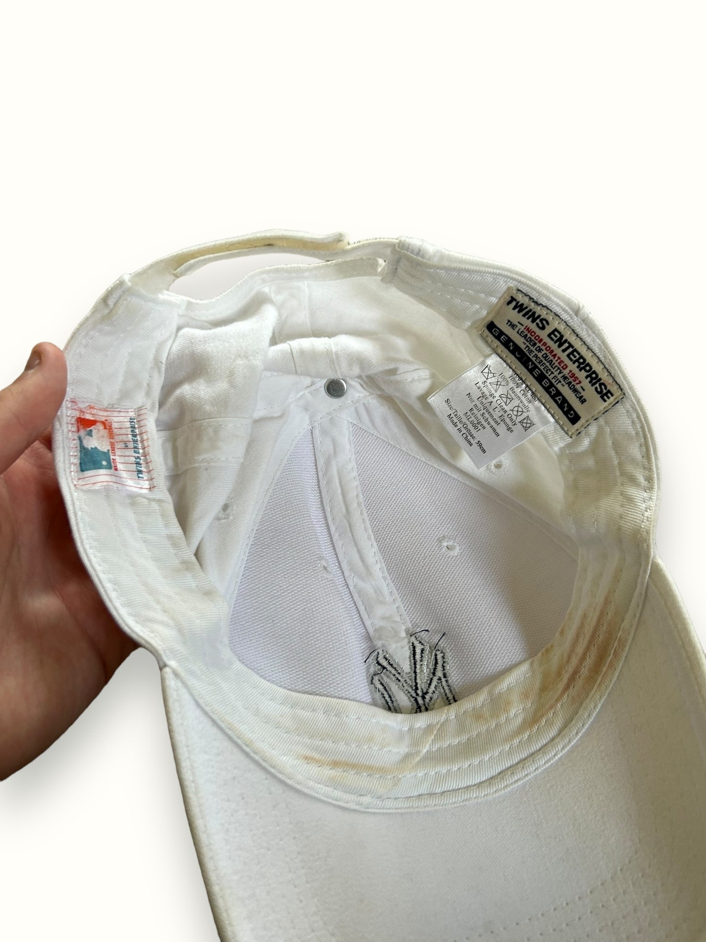 Vintage MLB New York Yankees twins enterprise cap (OS)