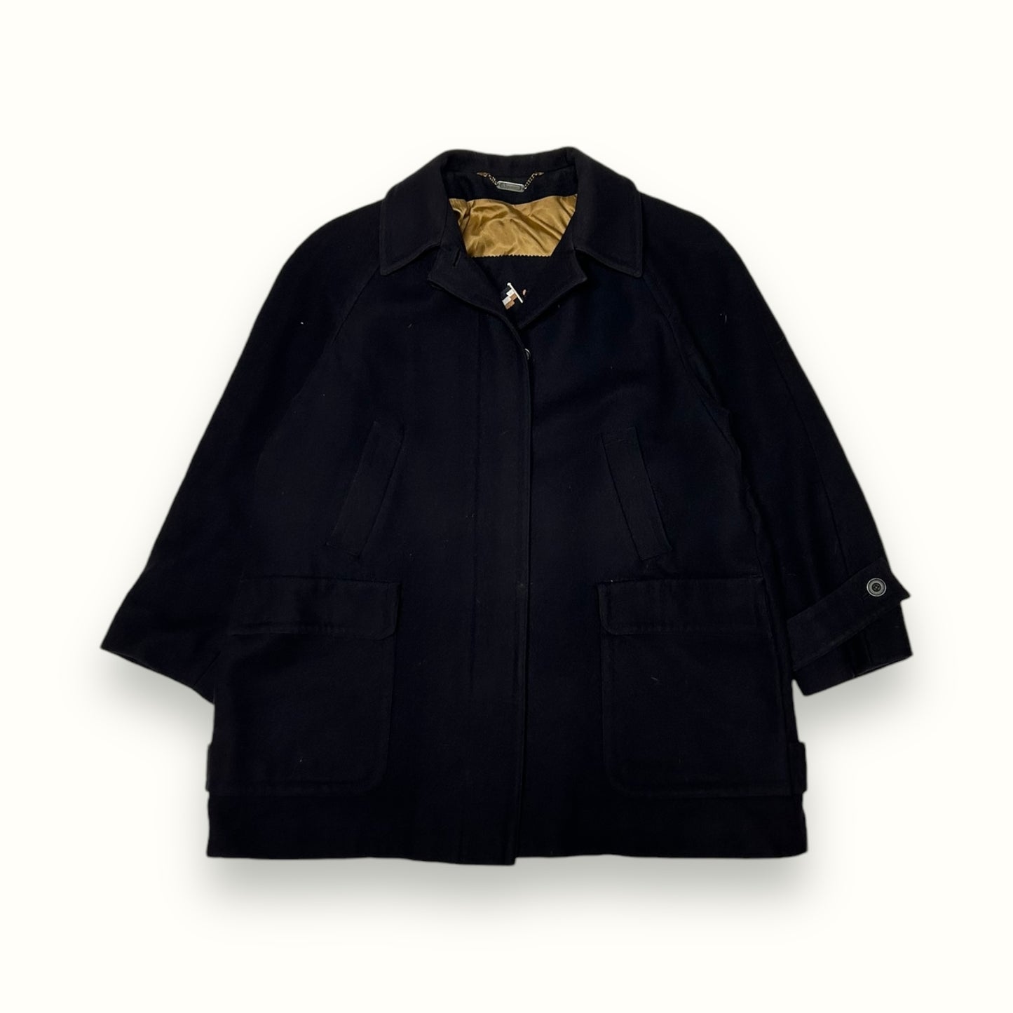 Vintage Aquascutum golf wool coat (M)