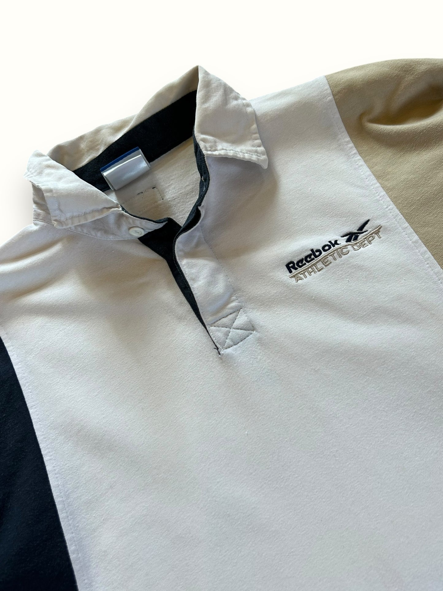 Vintage Reebok athletic dept rugby polo (L)