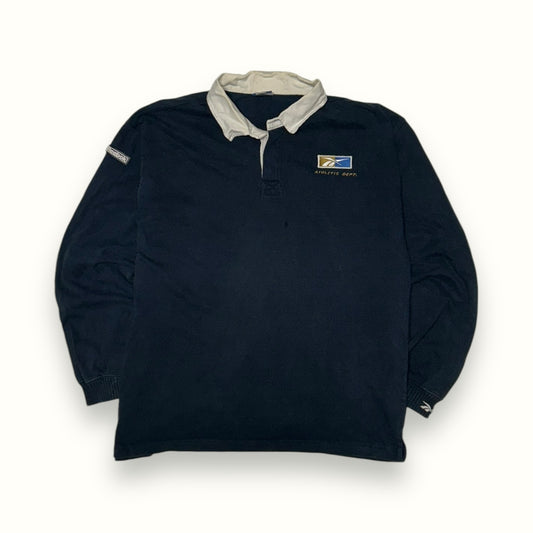 Vintage Reebok athletic dept rugby polo (L)