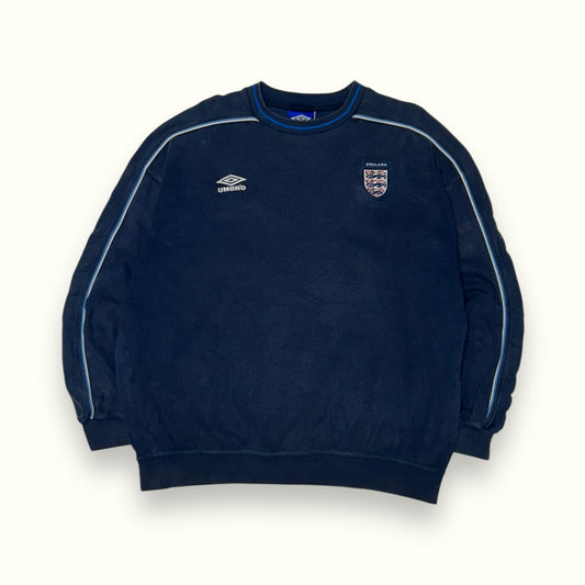 Vintage 90s England Umbro football sweatshirt (XXL)