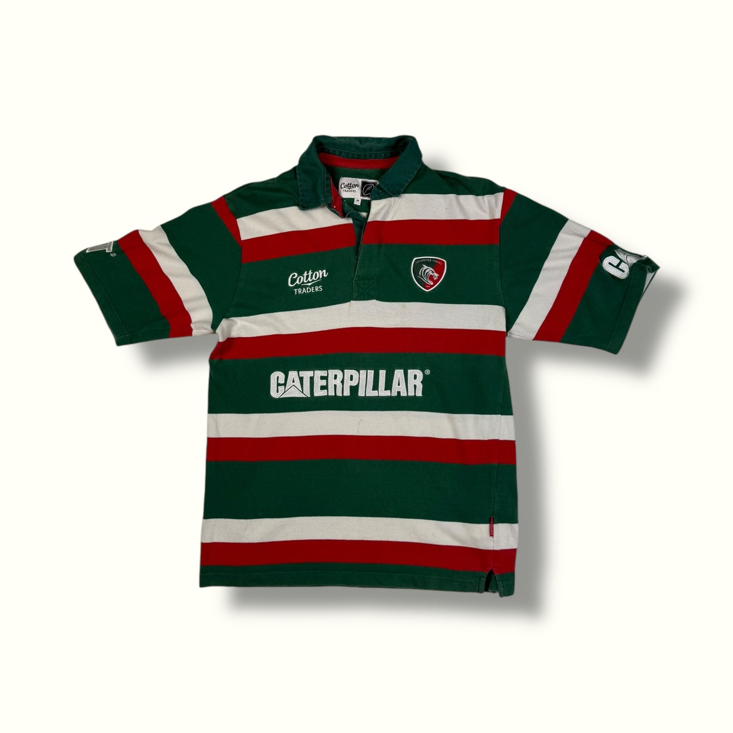 Leicester Tigers 2009/10 Cotton Traders rugby shirt (M)