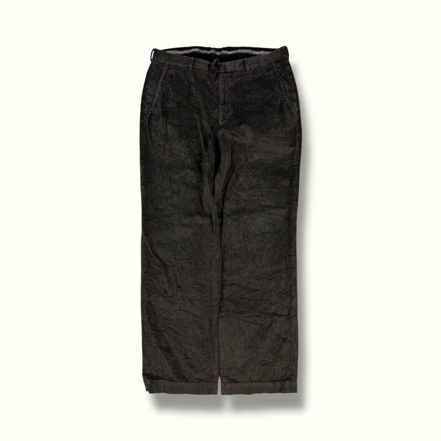 Armani baggy corduroy pants (W32)