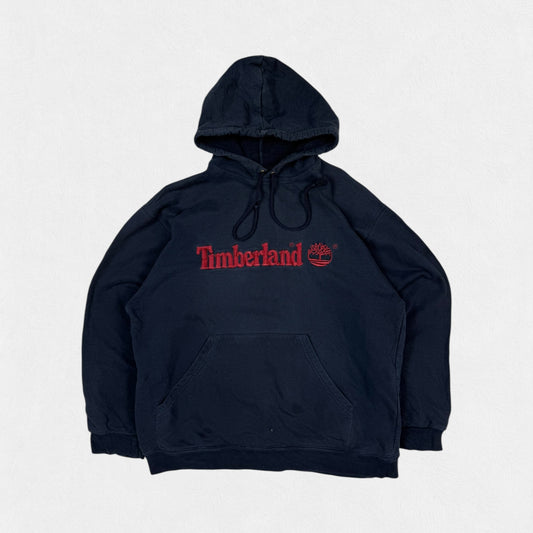 Vintage 90s Timberland spell out hoodie (XS)