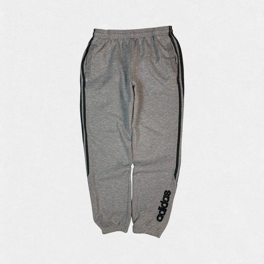 Vintage Adidas spell out baggy joggers (L)