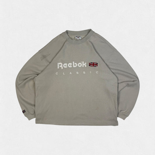 Vintage Reebok classic spell out sweatshirt (L)