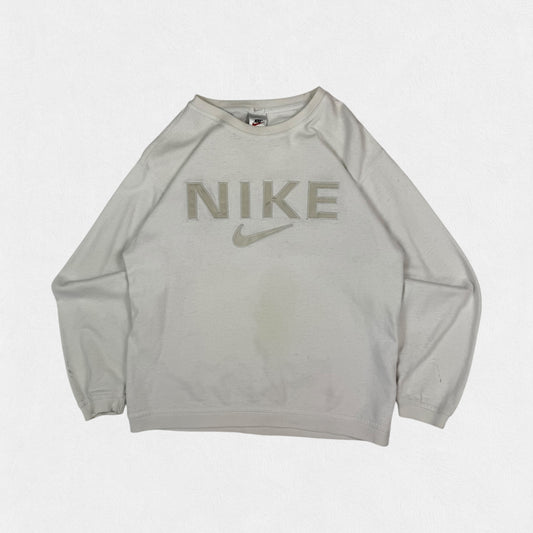Vintage 90s Nike spell out sweatshirt (S)