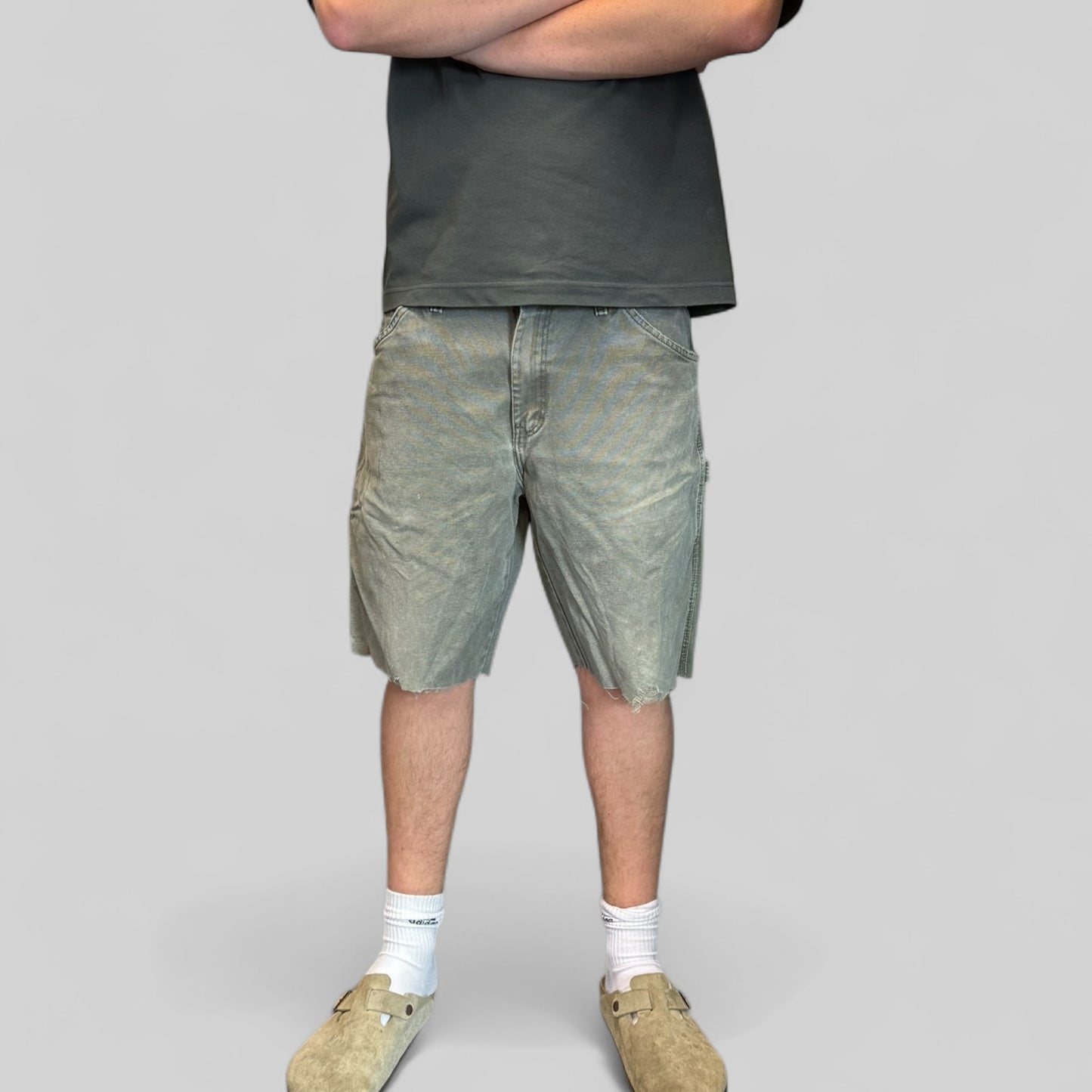 Vintage Dickies baggy carpenter shorts (W34)