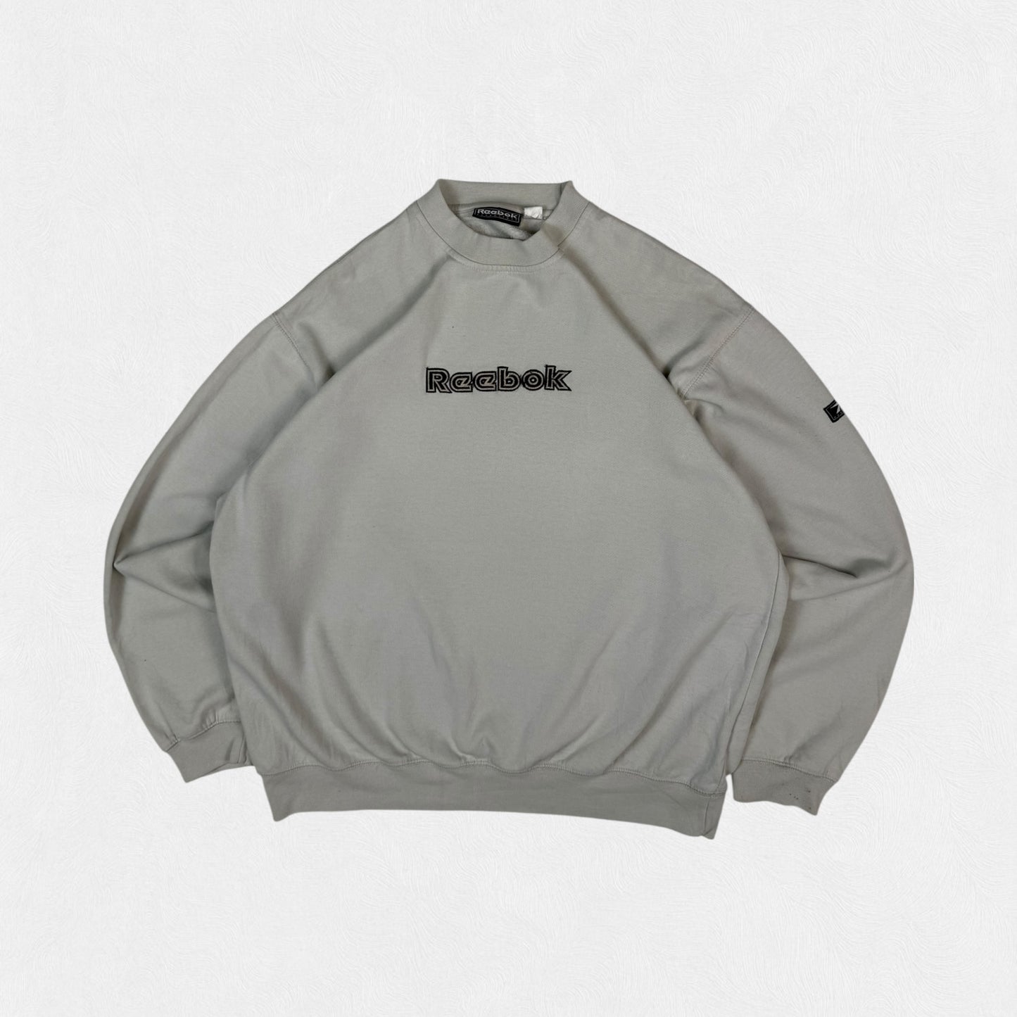 Vintage 90s Reebok spell out sweatshirt (M)