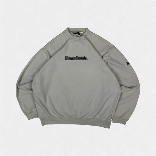 Vintage 90s Reebok spell out sweatshirt (M)