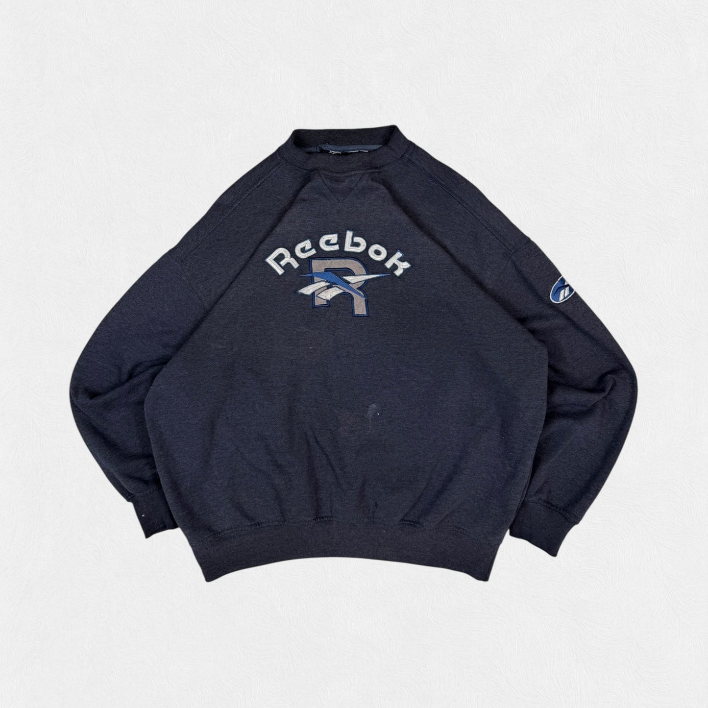 Vintage 90s Reebok spell out sweatshirt (L)