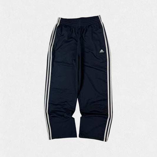 Vintage Adidas side stripe baggy track pants (M)