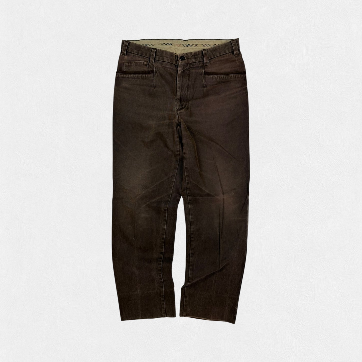 Vintage Burberry baggy trousers (W34)