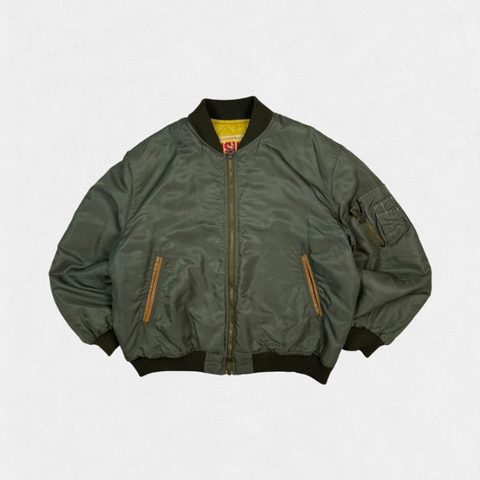 Vintage Casucci MA-1 bomber jacket (M)