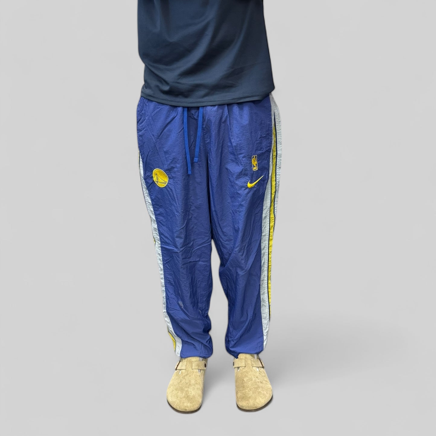 Vintage Nike Golden State Warriors NBA track pants (M)