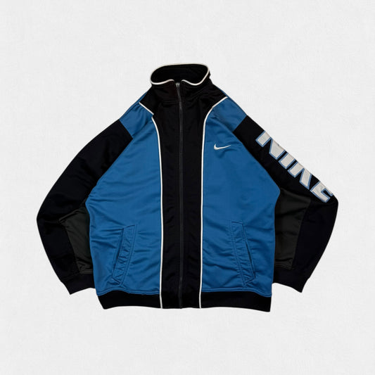 Vintage 90s Nike spell out track jacket (S)
