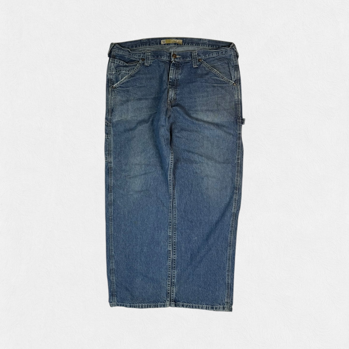 Vintage Lee dungarees baggy carpenter jeans (W38)