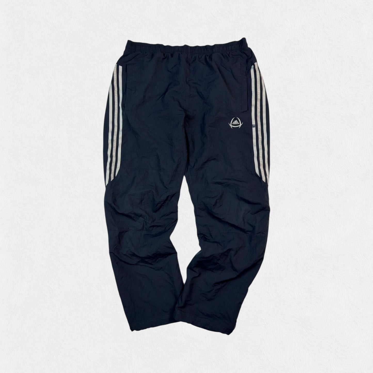 Vintage Adidas football climacool baggy track pants (M)