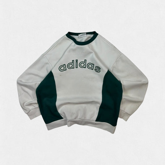 Adidas spell out sweatshirt (M)