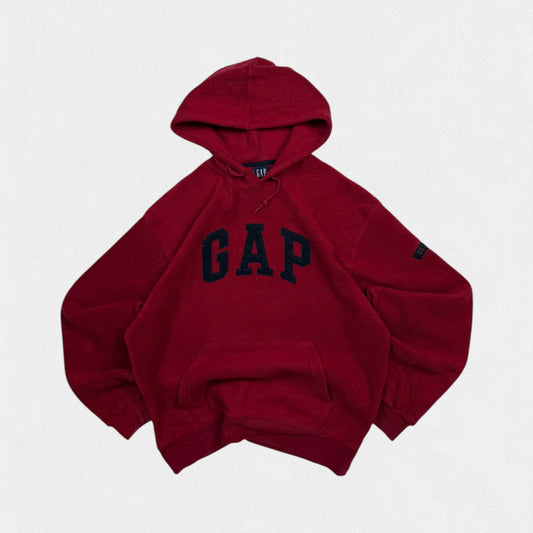 Vintage GAP spell out fleece hoodie (M)