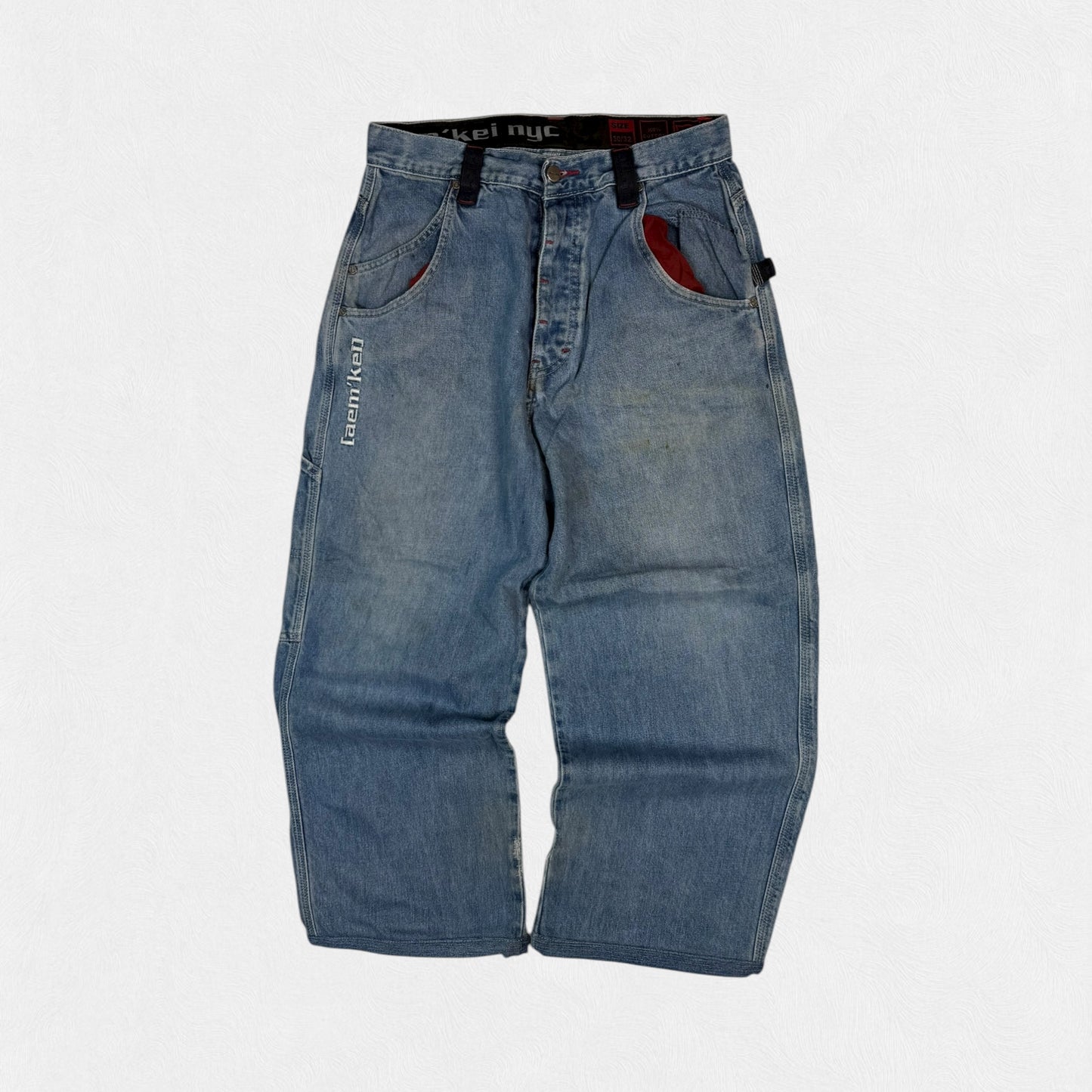 Vintage Y2K baggy hip hop carpenter jeans (W30)