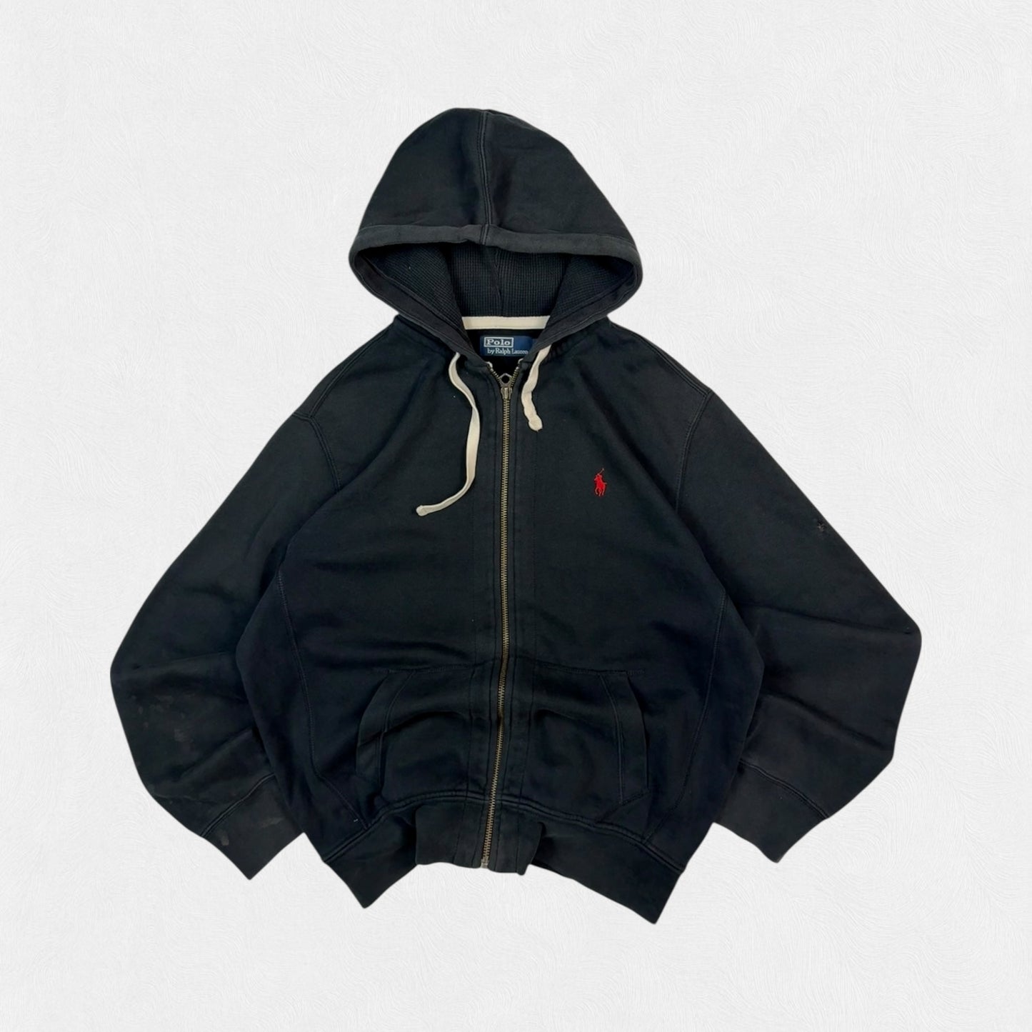 Vintage Polo Ralph Lauren full zip hoodie (L)