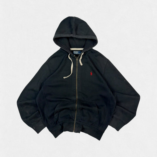 Vintage Polo Ralph Lauren full zip hoodie (L)