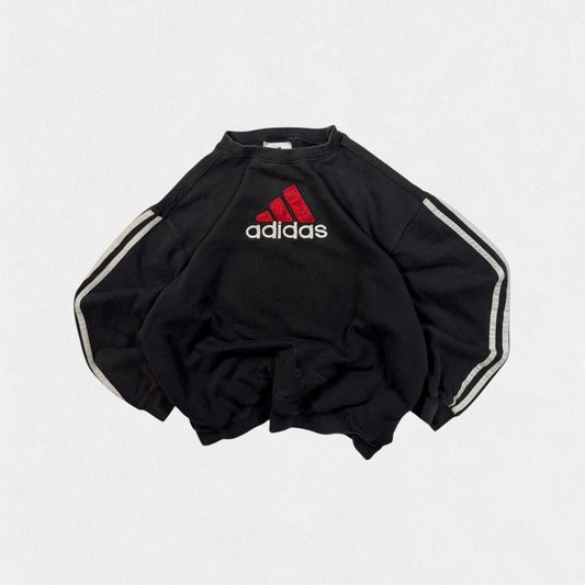 Vintage 90s adidas centre logo sweatshirt (S)