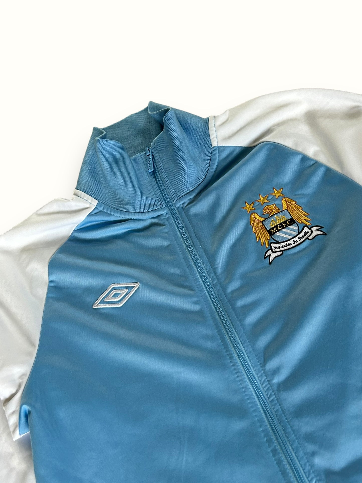 Vintage Manchester City Umbro track jacket (L)