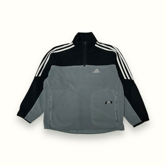 Vintage Adidas quarter zip fleece (S)