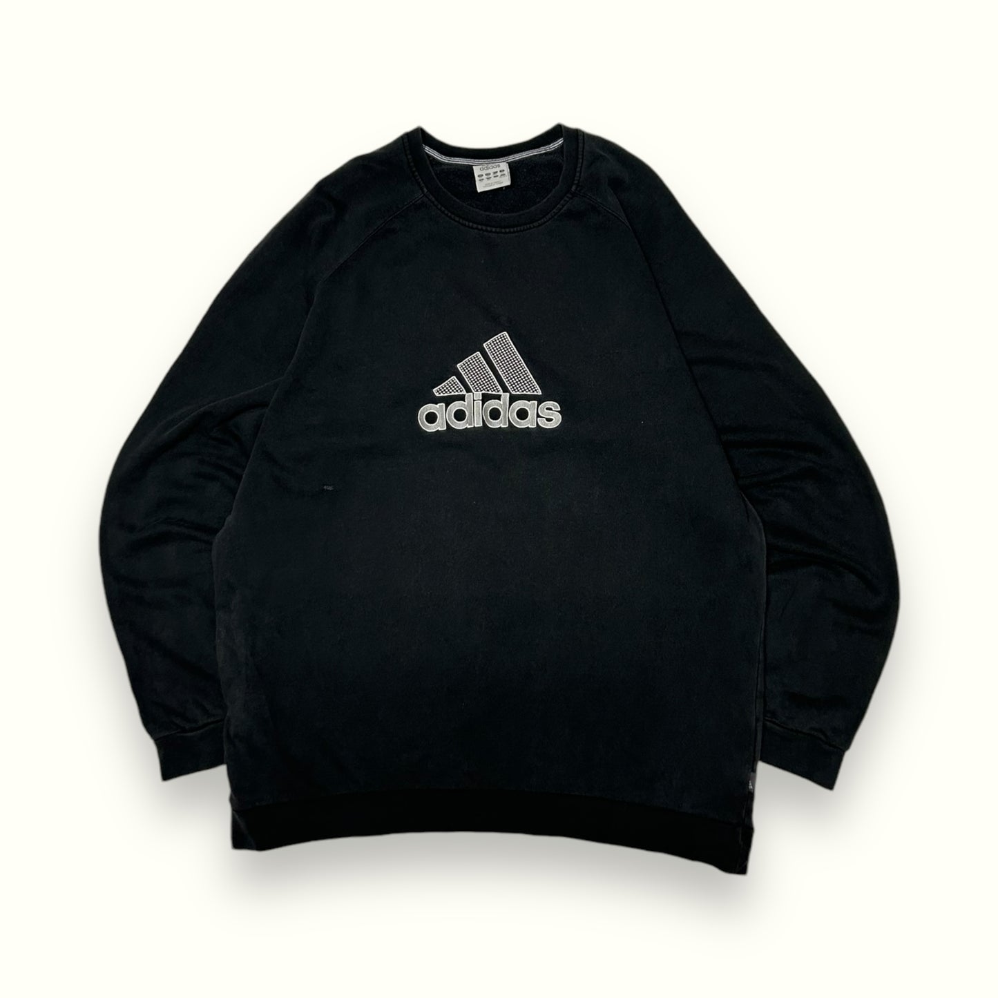 Vintage Adidas centre logo sweatshirt (XXL)