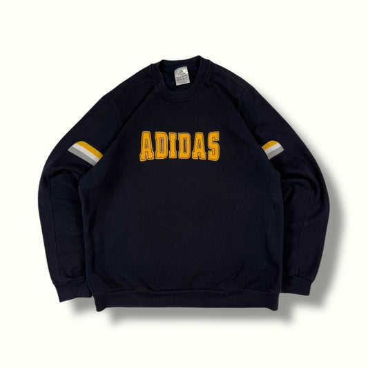 Vintage Adidas spell out sweatshirt (L)