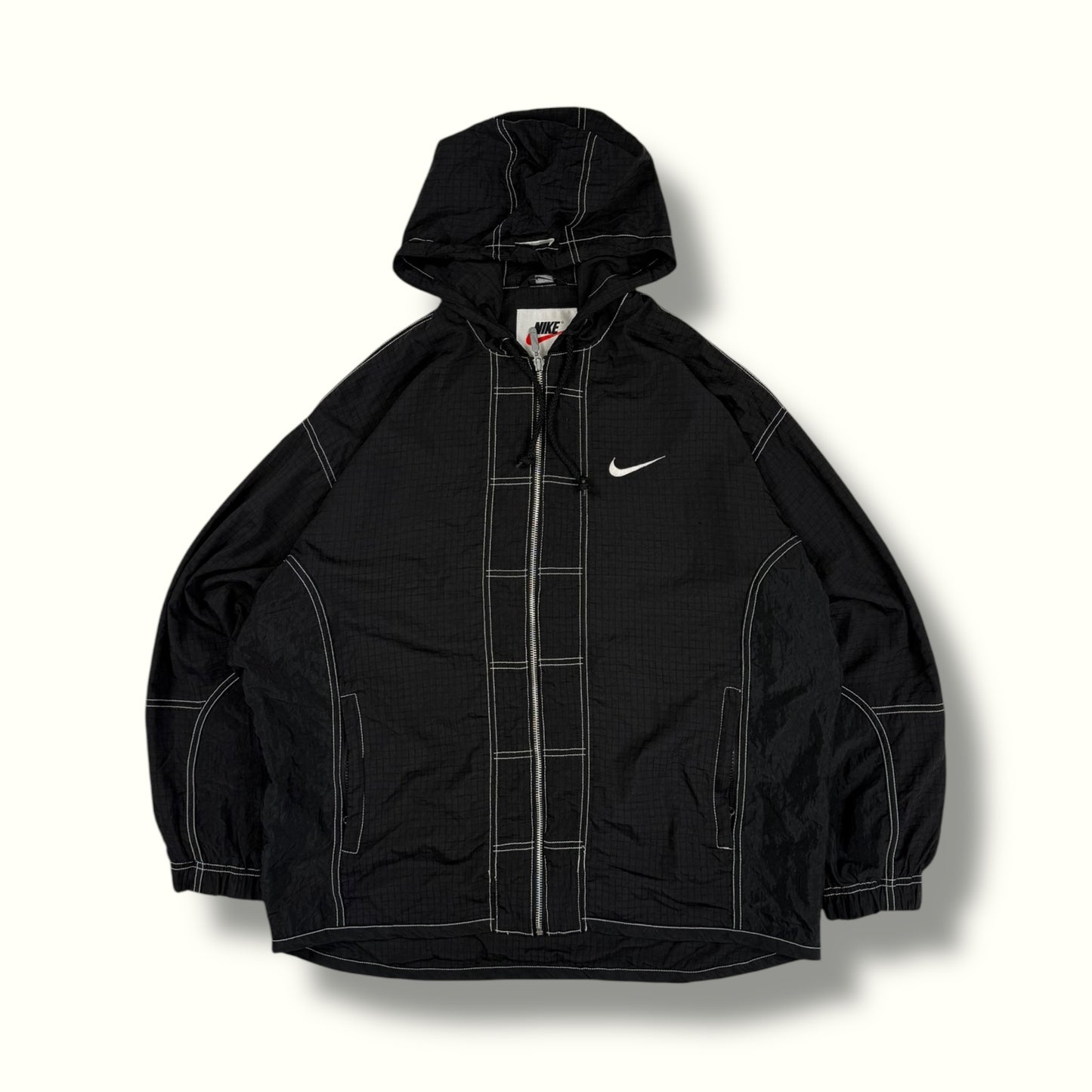 Vintage 90s Nike hooded jacket (M)