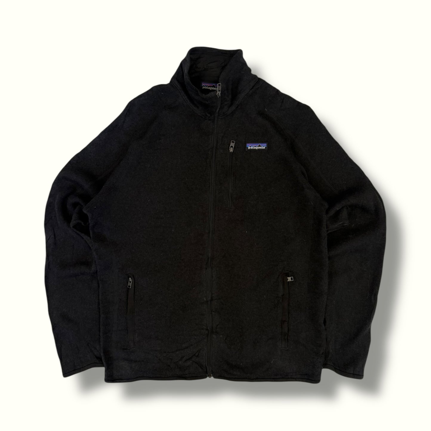Patagonia full zip fleece (M)