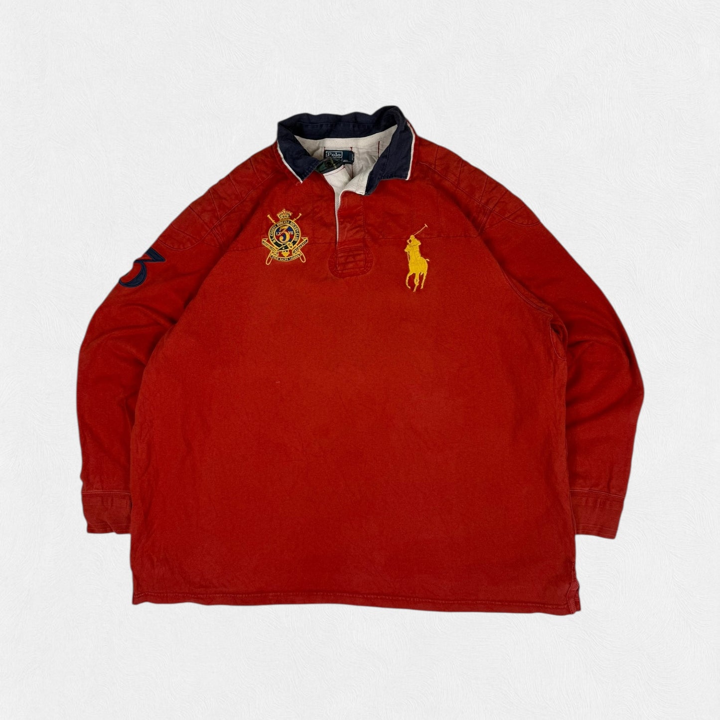 Vintage Polo Ralph Lauren big pony rugby polo (4XLT)